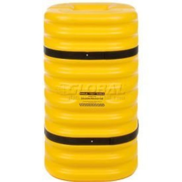 Justrite Eagle Column Protector, 12" Column Opening Yellow, 1712 1712